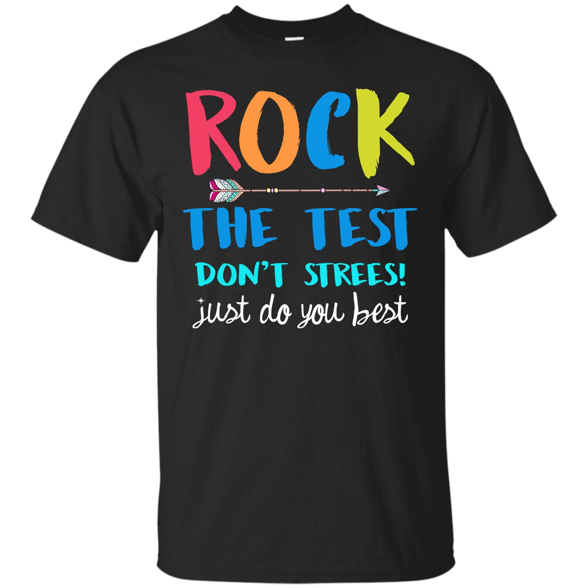 Rock The Test Funny School Professor Tea Joke T Shirt