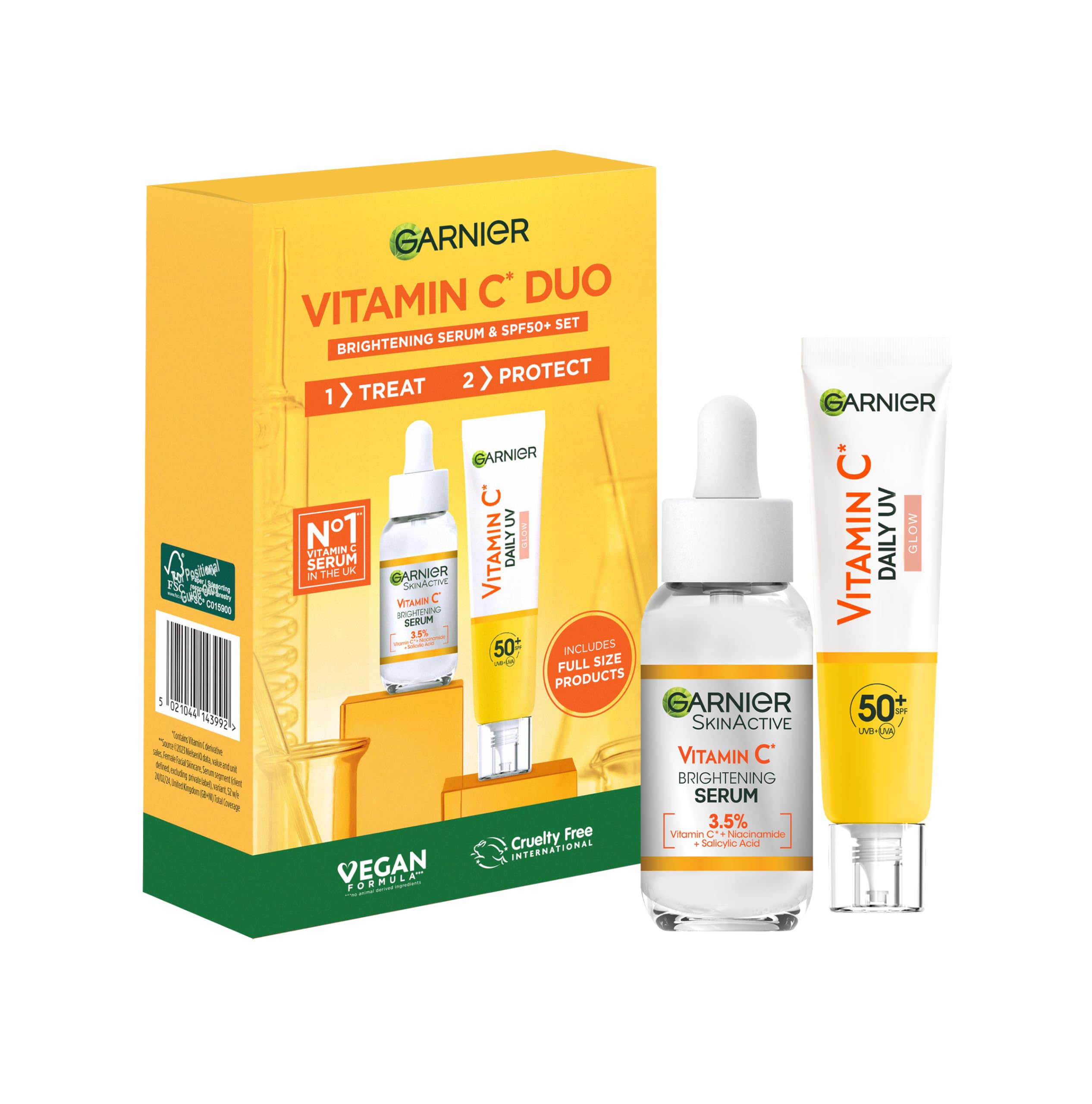 Garnier Vitamin C Serum & SPF Set
