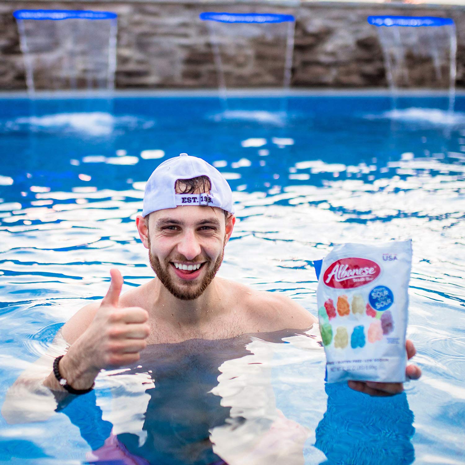 Sour 12 Flavor Gummi Bear : Grocery & Gourmet Food