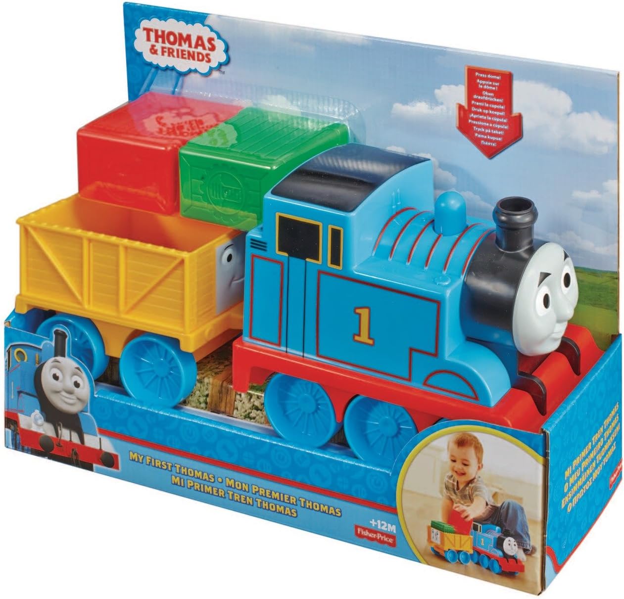 tren thomas juguetes fisher price