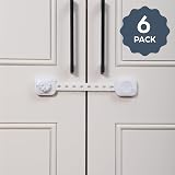 Dreambaby Twist 'N Lock Multipurpose Latch White 6 Pack Model G1435 view 2