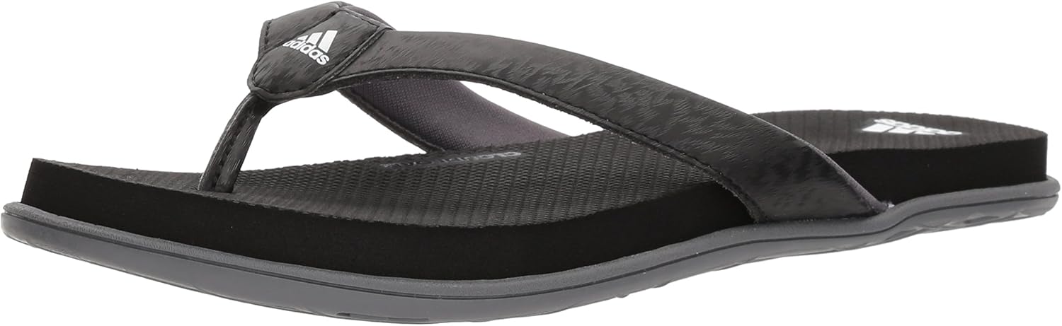 adidas women's cloudfoam flip flops