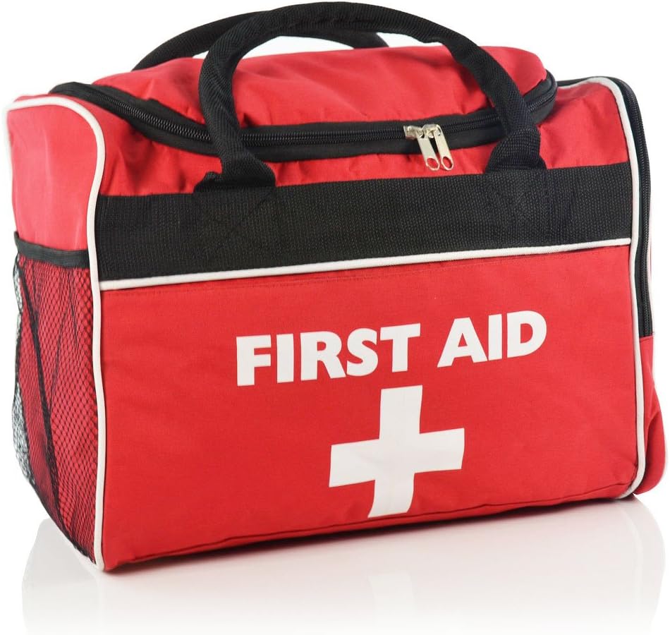 JFA Medical Sports Run-On First Aid Bag - Empty, Strong Nylon, Spacious