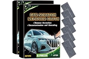 EZGHAR Breathe Green Nano Sparkle Cloth, 2024 New Breath Green Nano Sparkle Cloth Car Scratch Remover, Nano Sparkle Cloth, Nanosparkle Cloth for Car Scratches (12packs/2 Boxes,C)