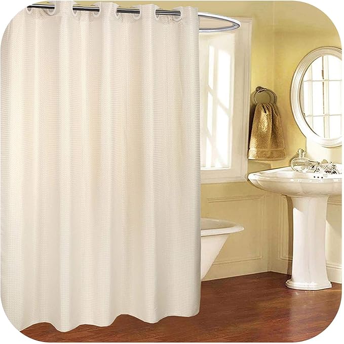 MUZIBLUE Heavy Bathroom Curtains, Modern Waterproof