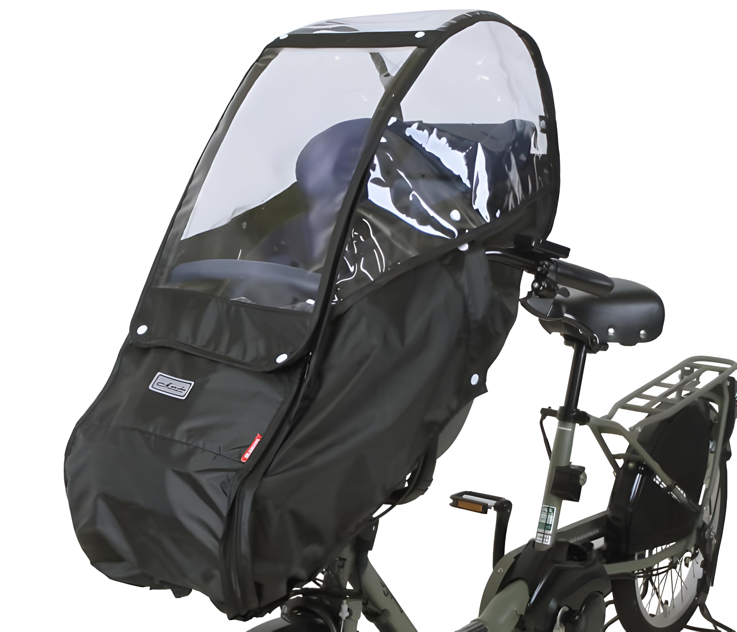 MARUTO(マルト) フロントチャイルドシート用レインカバー D-5FBB-PS ブラック商品画像