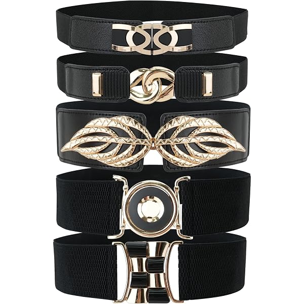 Xtinmee 4 Pieces Plus Size Waist Belts for Women 2 XL Wide  display picture 3