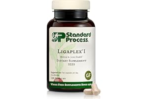STANDARD PROCESS INC. Standard Process Ligaplex I - Joint Support Supplement for Ligament & Cartilage Health - Bone Strength Support - Non-Soy, Gluten-Free & Non-Dairy - 150 Capsules