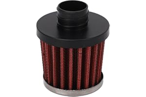 BONKZEBU 25mm Universal Heater Air Filter High Flow Washable Reusable Air Intake Filter Connector for Webasto Eberspacher Par