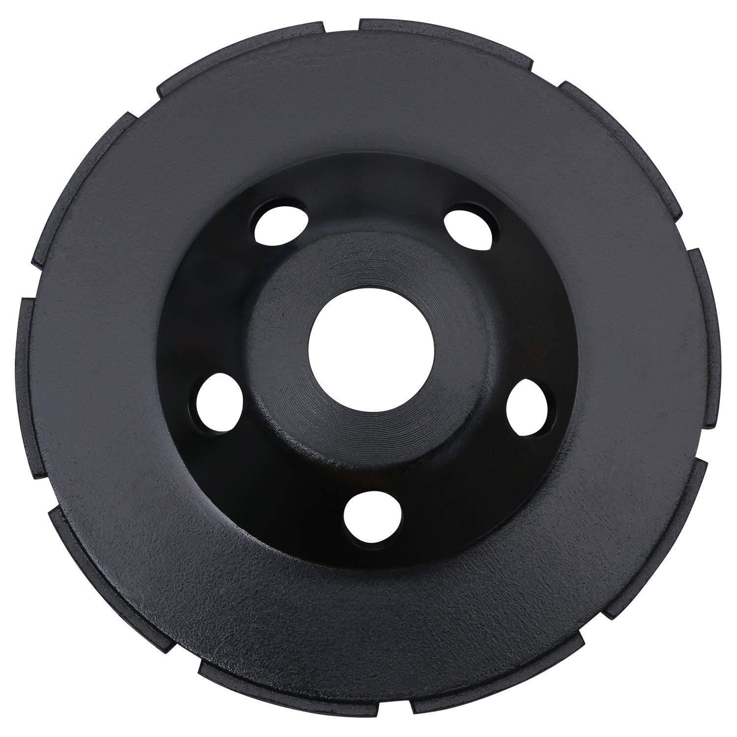 flintronic Diamond Grinding Cup Wheel, Universal 125mm Double Turbo Row for Concrete Granite, Natural Stone, Masonry - Image 3