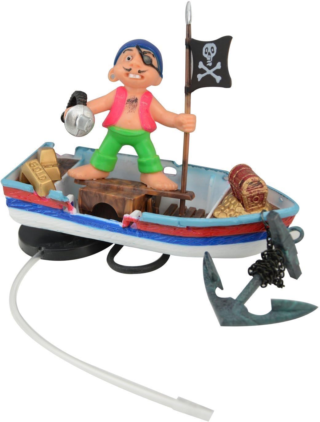 Saim Guarding Pirate & Pirate Ships Live Action Aquarium Ornaments