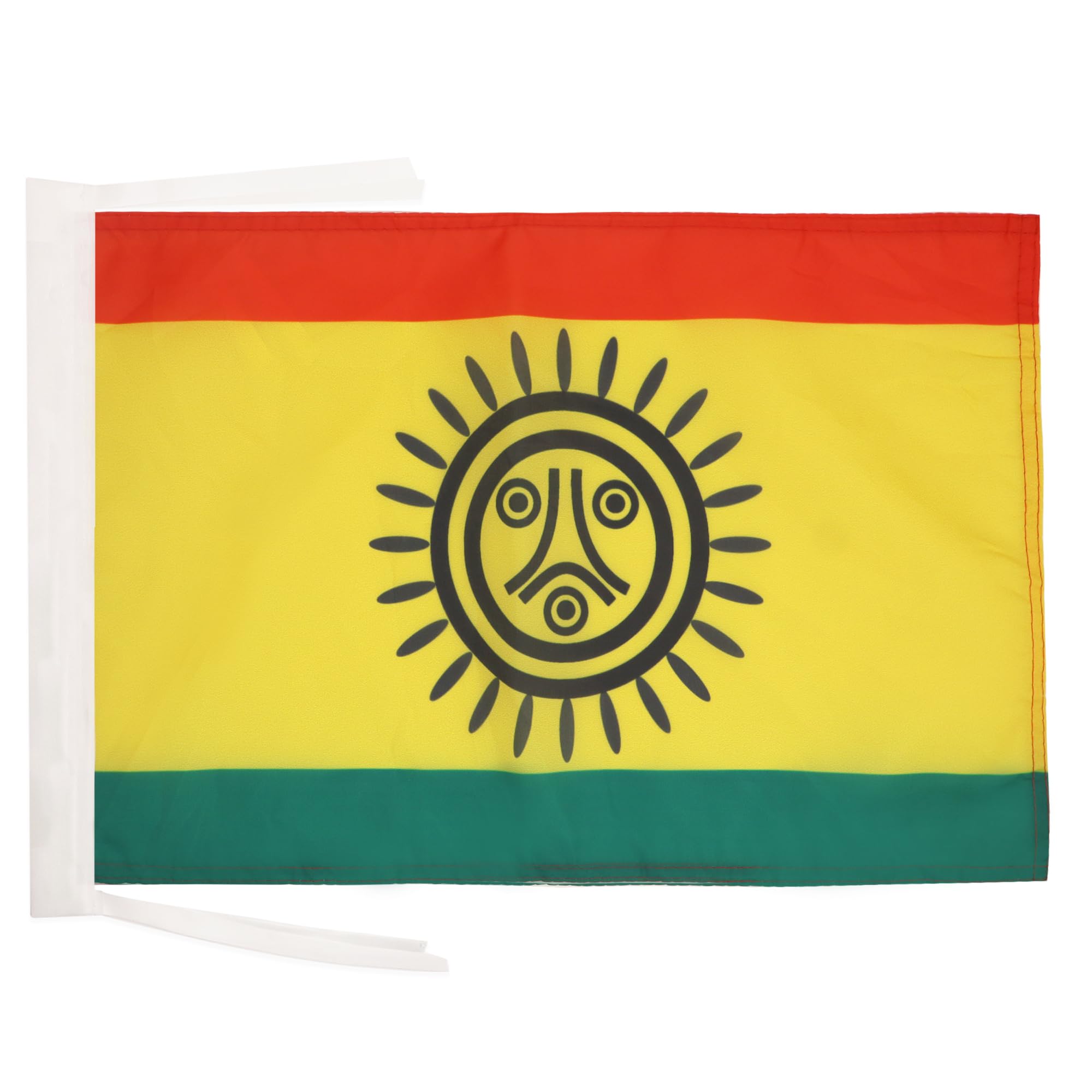 AZ FLAG - Taíno people Flag - 18'' x 12'' - 100% Polyester Arawak Small Banner with Two Cords - Fade Resistant - Vivid Colors - 18x12 in - 45x30 Cm