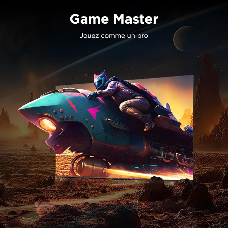 75V6D 75 Pouces 4K HDR, Fire TV, HDR10+, Dolby Atmos, DTS:X, Game Master, Motion Clarity, AirPlay 2, Press & Ask Alexa