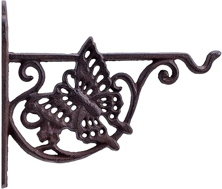 Amazon Com Decorative Cast Iron Plant Hanger Flower Basket Hook