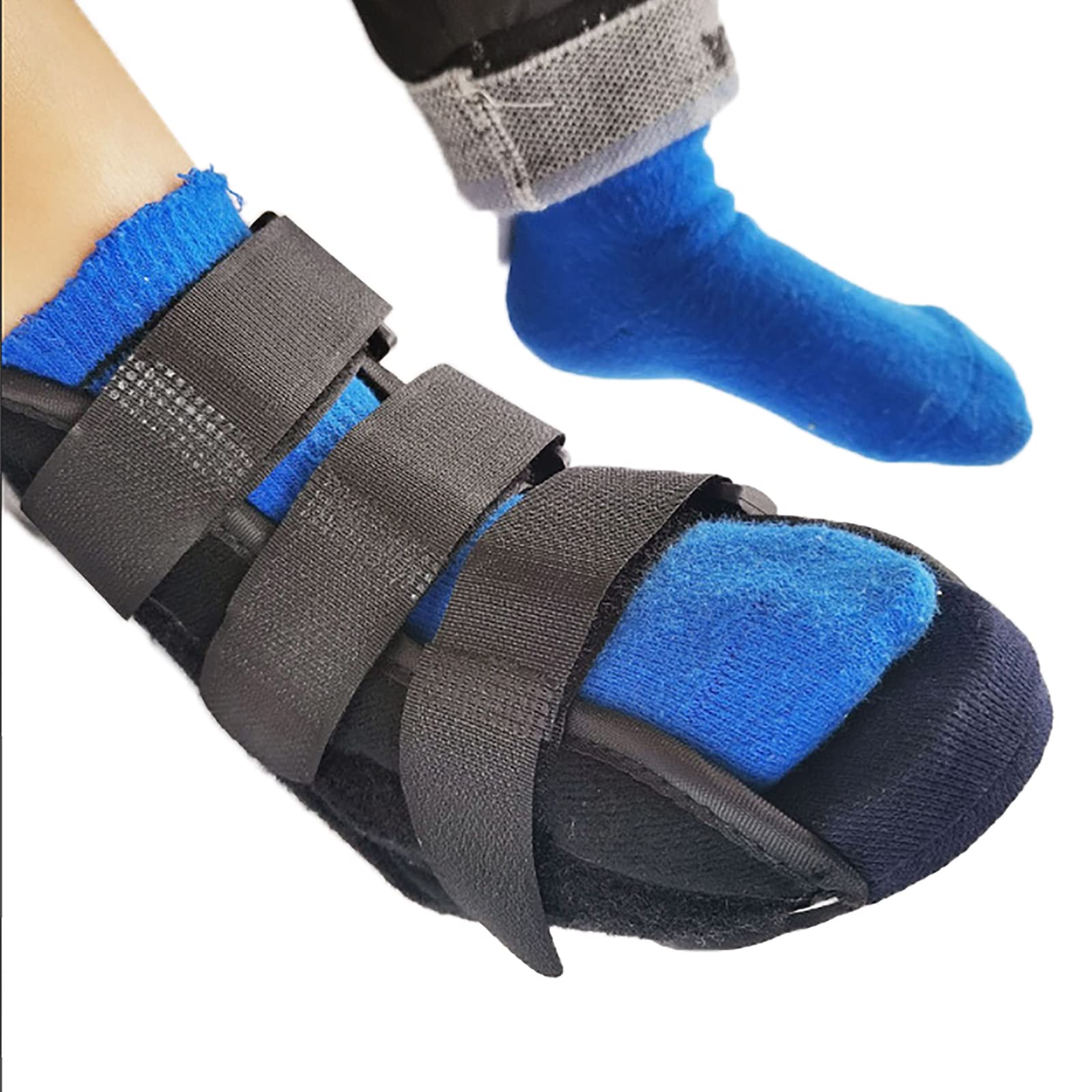 JINTN Kid Fracture Walker Boot Post Op Recovery Shoe Orthopedic Adjustable Recovery Cast Shoe Foot Drooping Foot Varus Valgus Correction Shoe Fit Both Left and Right Foot