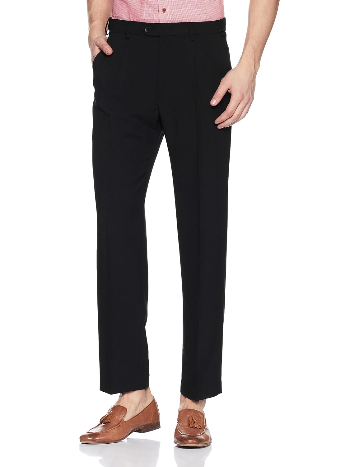 marks & spencer men's straight formal trousers
