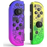 Controller for Switch, Replacement for Wireless Controllers Support Vibration/6-Axis Gyroscope and Wake-up Function
