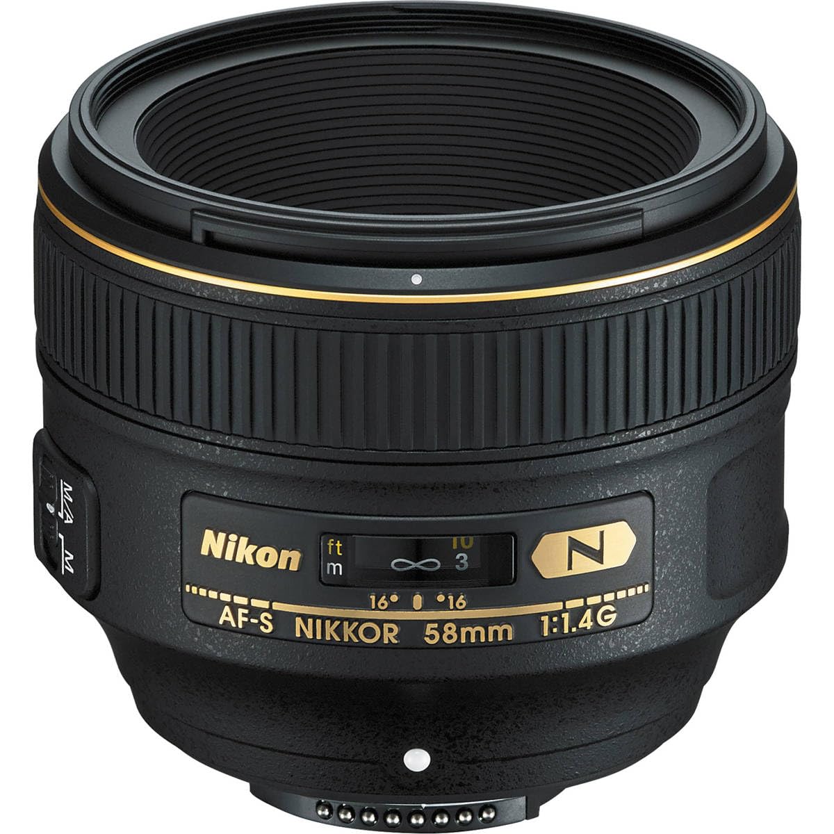 Lente Nikon AF-S FX NIKKOR 58mm f/1.4G para cámaras DSLR Nikon
