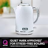Breville Curve Electric Kettle 1.7 L 3KW White Chrome VKT117 view 2
