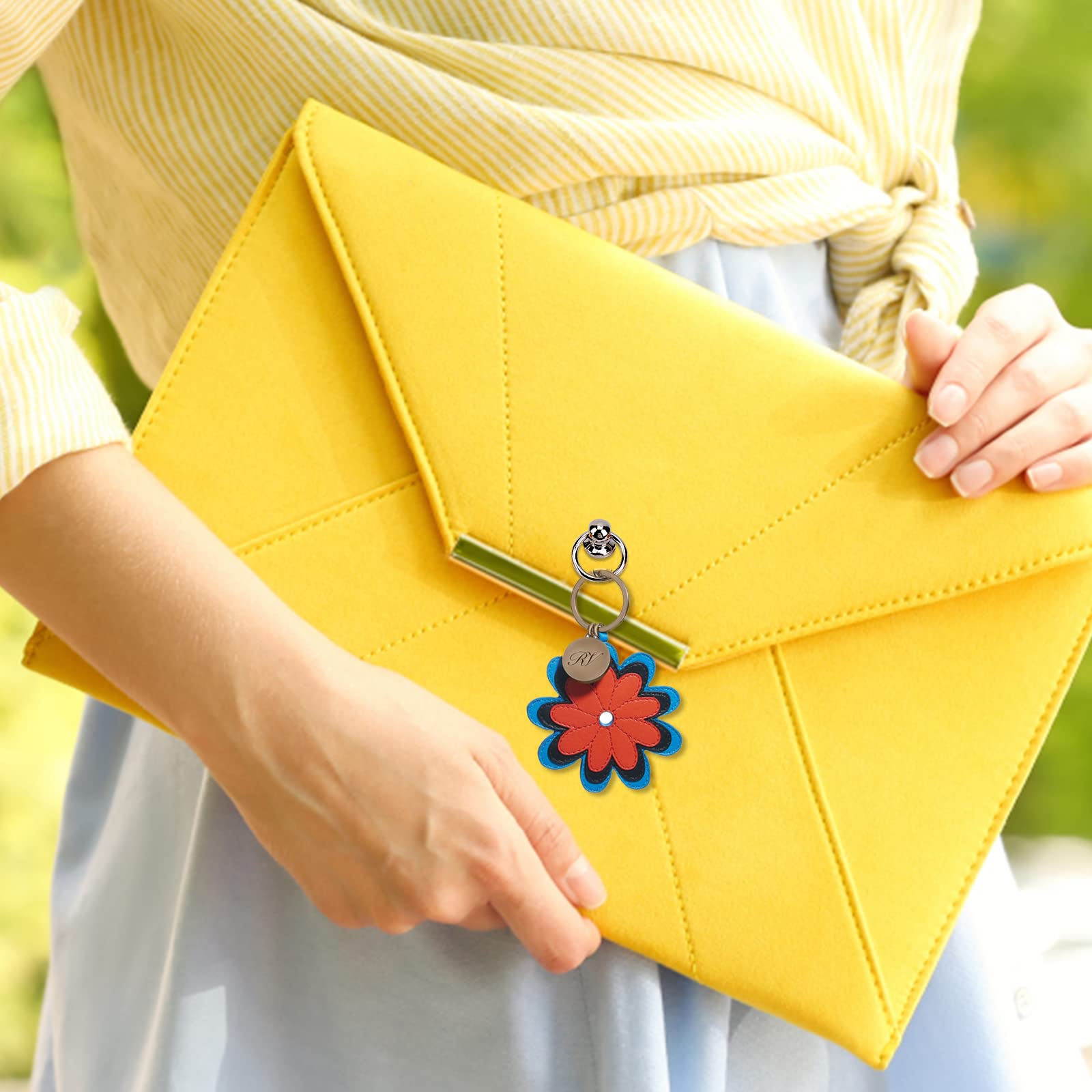 50pcs Screwback Round Head Rivet with Pull Ring Studs with Screwdriver for DIY Leather Craft Belts Purse Handbags Phone Cas (Multicolour)