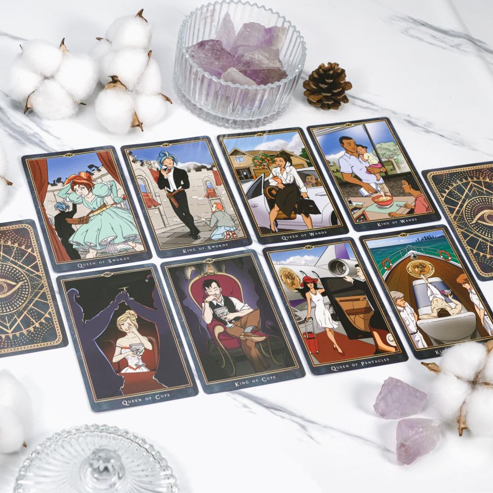 PRIME MUSE Joker Tarot Cards with Guidebook Set