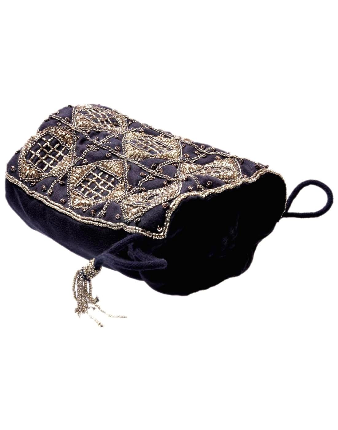 diwaah wedding women purse party designer jewelry pouch/indian evening potli handbag