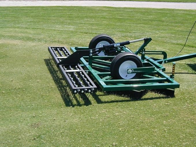 GreensGroomer Spring Tine Rake for Natural Turf Garden
