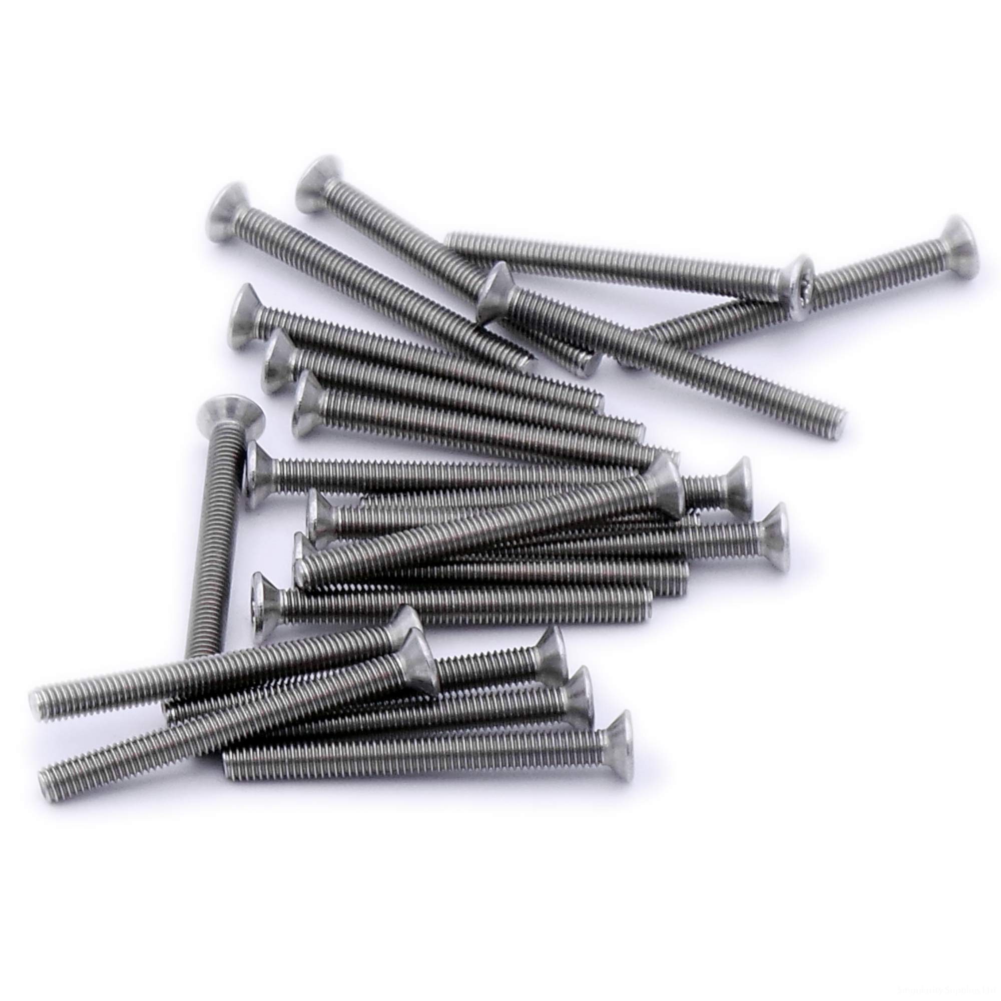 M5 (5mm x 6mm) TX Socket Countersunk Machine Screw (Bolt) - Stainless Steel (A2) (Pack of 20)