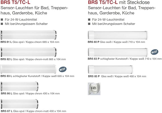 Steinel Brs 82 L Bathroom Sensor Light Amazon Co Uk Lighting