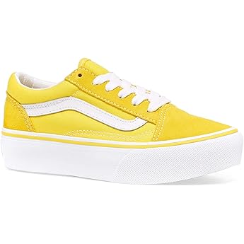 vans old skool vibrant yellow