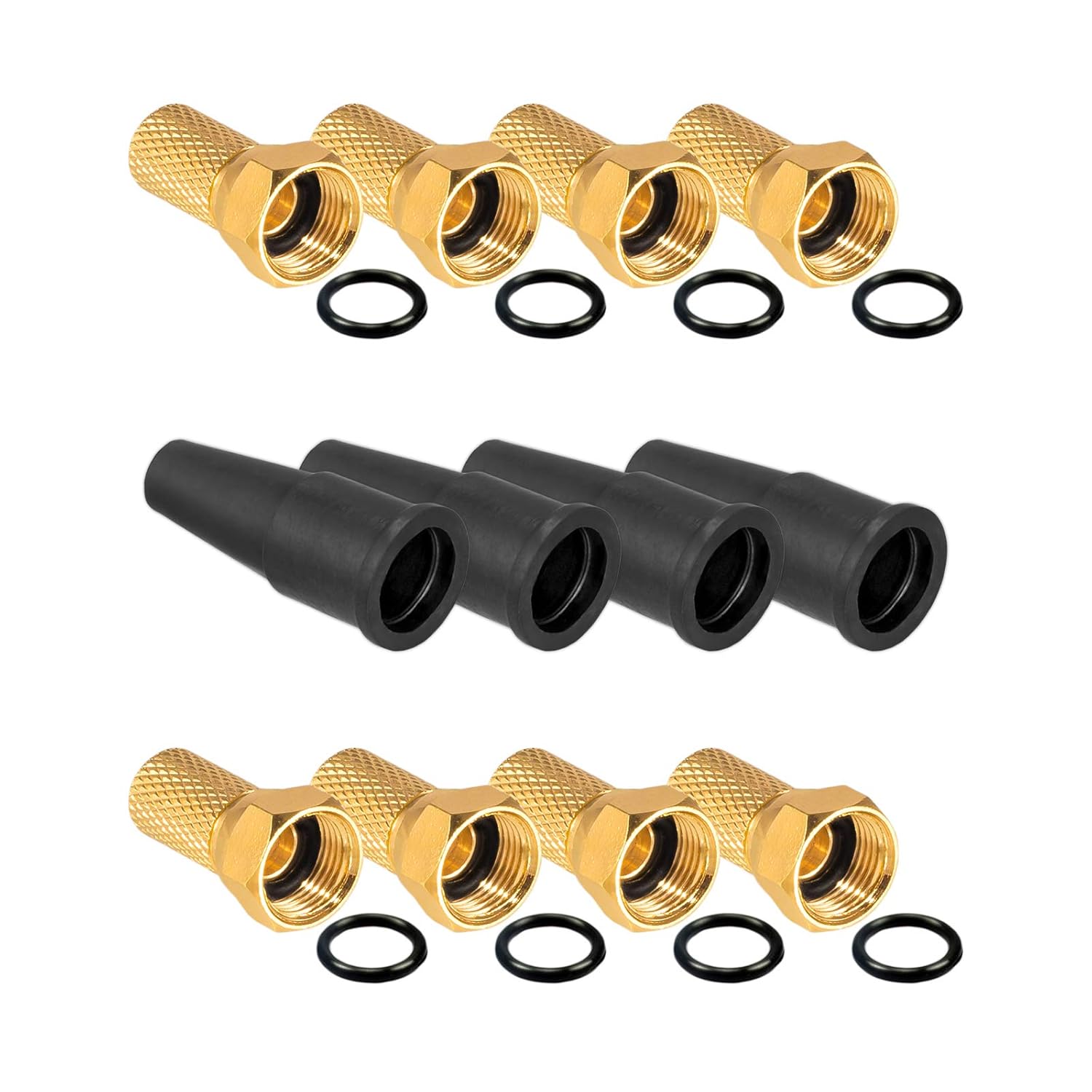 Rubber Grommets and F Connectors HB Digital SAT Amazon.co.uk