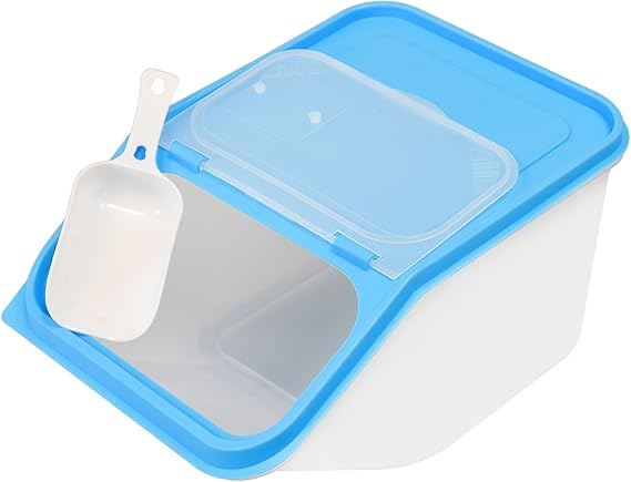 Recipiente de plástico para almacenamiento de alimentos secos, gran