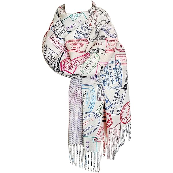 Etwoa World Flags Infinity Scarf Circle Loop Scarves at Amazon