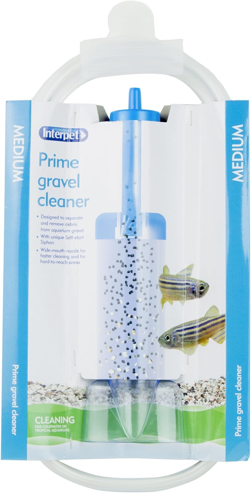 Interpet Aquarium Syphon Water Drainer and Gravel Cleaner Medium