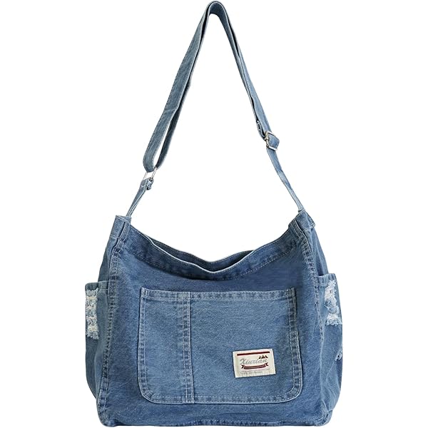 Emprier Bolsos De Mano De Mezclilla Para Mujer, Bolsos De