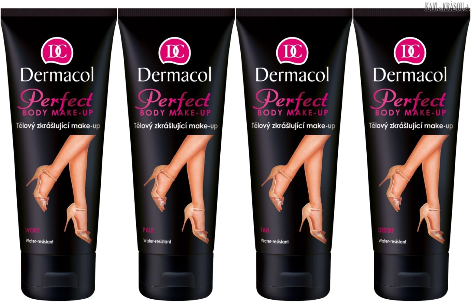 Dermacol - Perfect Body Make-up , Perfectly covers any imperfections- 100 ml (Ivory)