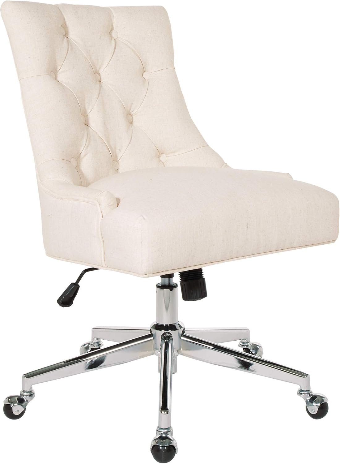 OSP Home Furnishings Amelia Office Chair, Linen