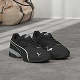 Puma Men Tazon 6 FM Road Running Shoes Black-Silver 6.5 UK view 2