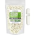 XPRS Nutra Size 0 Empty Capsules - 1000 Count Empty Vegan Capsules - Vegetarian Empty Pill Capsules - DIY Vegetable Capsule Filling - Veggie Pill Capsules Empty Caps (White)