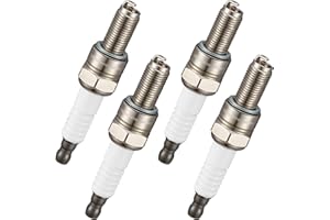 BDFHYK 6955 Iridium Spark Plugs Compatible with Yamaha for Ducati for Harley-Davidson for Aprilia Agusta RSV4 999 S TC250 F4RR FX140 WaveRunner etc. Engine Replacement for CR9EB, Set of 4