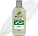 Dr Organic Aloe Vera Shampoo Soothing Natural Vegan Cruelty-Free 265ml view 1