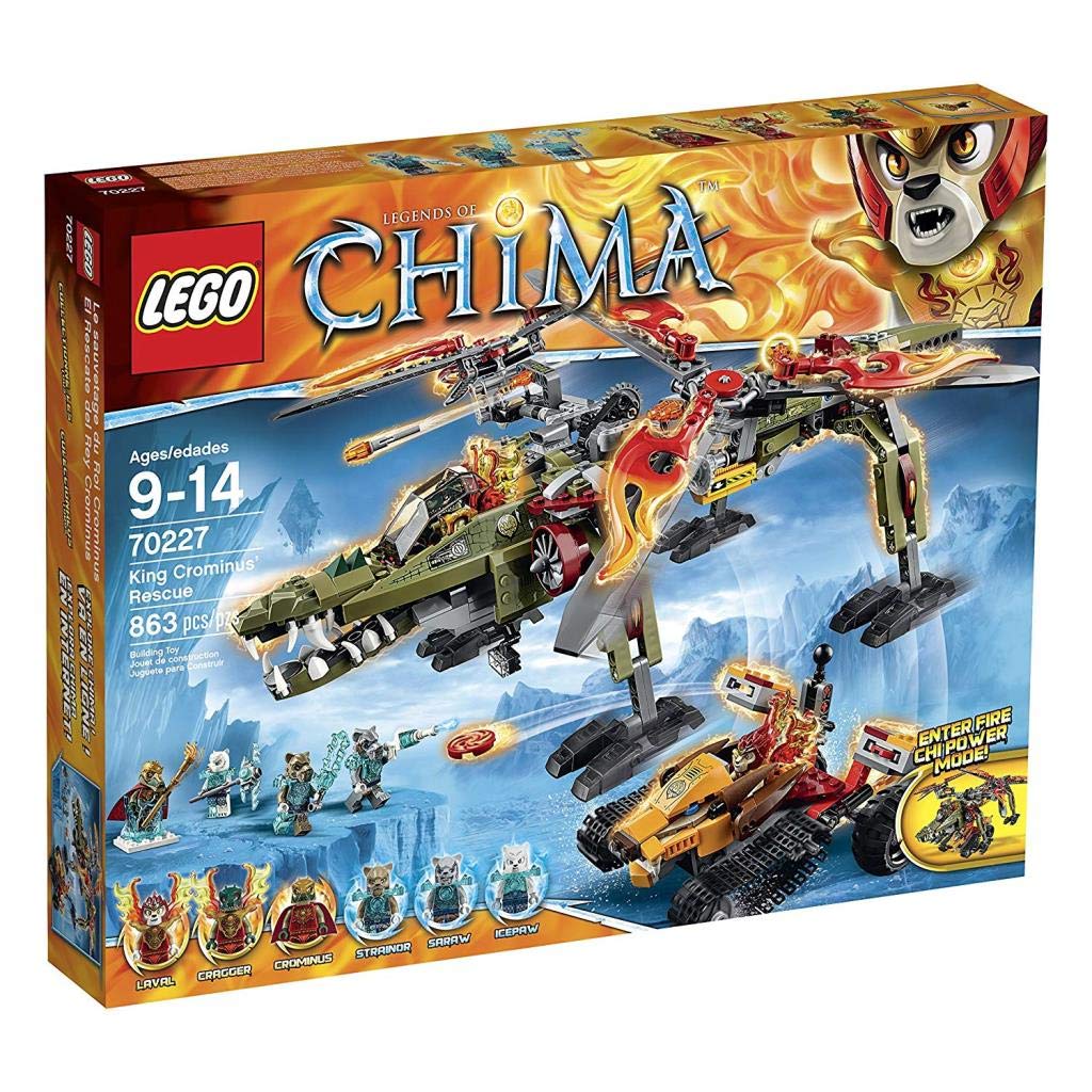 LEGO Chima King Crominus Rescue Building Set