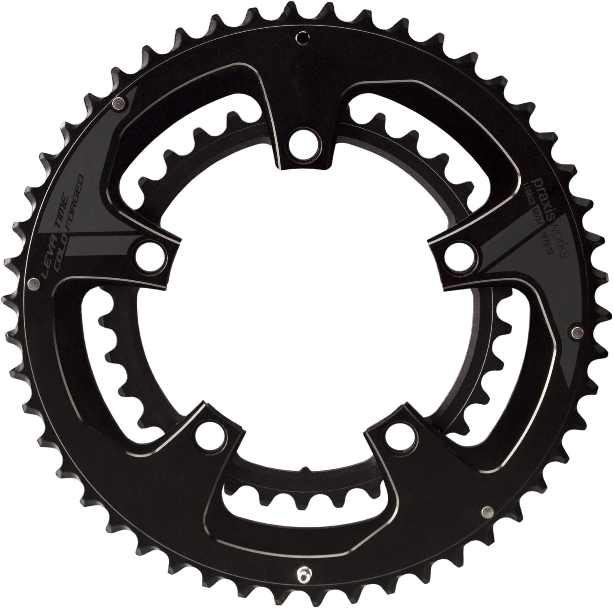 Praxis Plateaux double 50-34T 110bcd