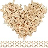 Loomesh Gold Mini Bows 1.57” Small Satin Ribbon Bows for Cake Treats Premade Hair Bow for Crafts Gift Wrapping Balloons Party Decoration Sewing 100PCS