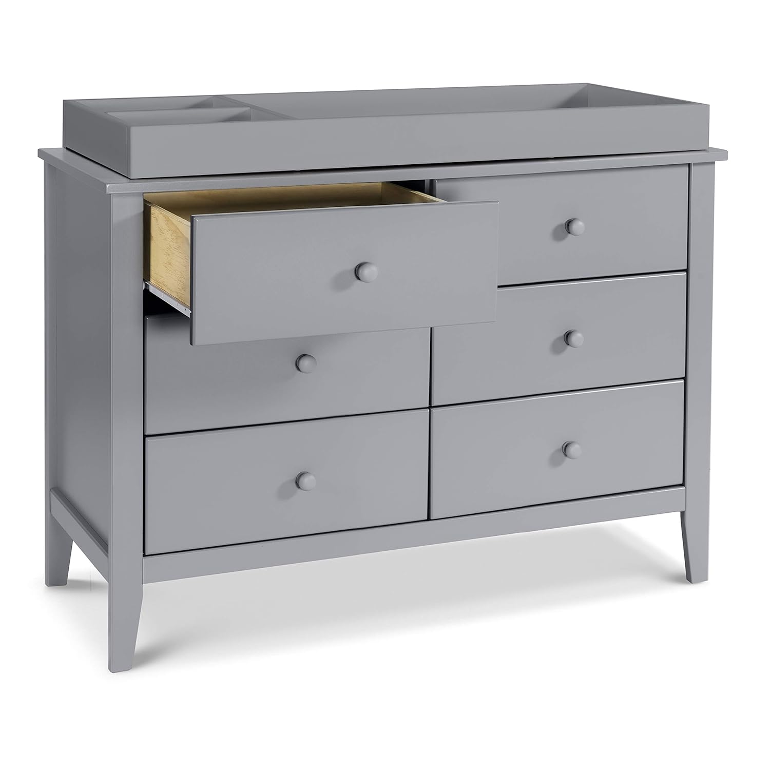 Carter's by Davinci Morgan 6-Drawer Dresser in Grey : Baby