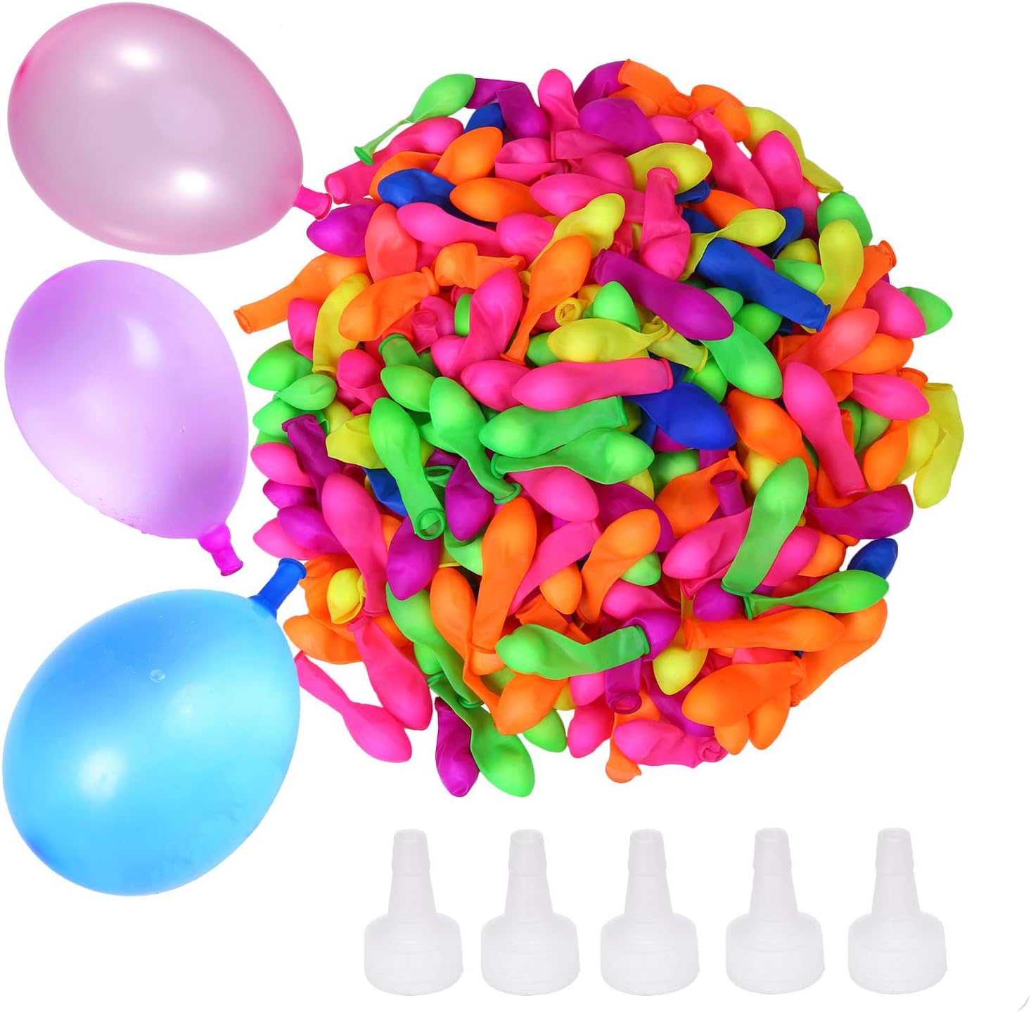 444 Stück Wasserbomben Set - Selbstschließende Wasserballons Für Sommer Spaß