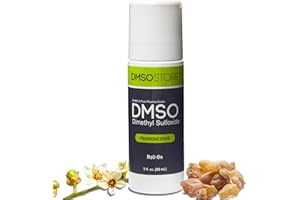 DMSOSTORE Frankincense DMSO Roll-On, 3 oz, Pure 99.995% Pharma Grade