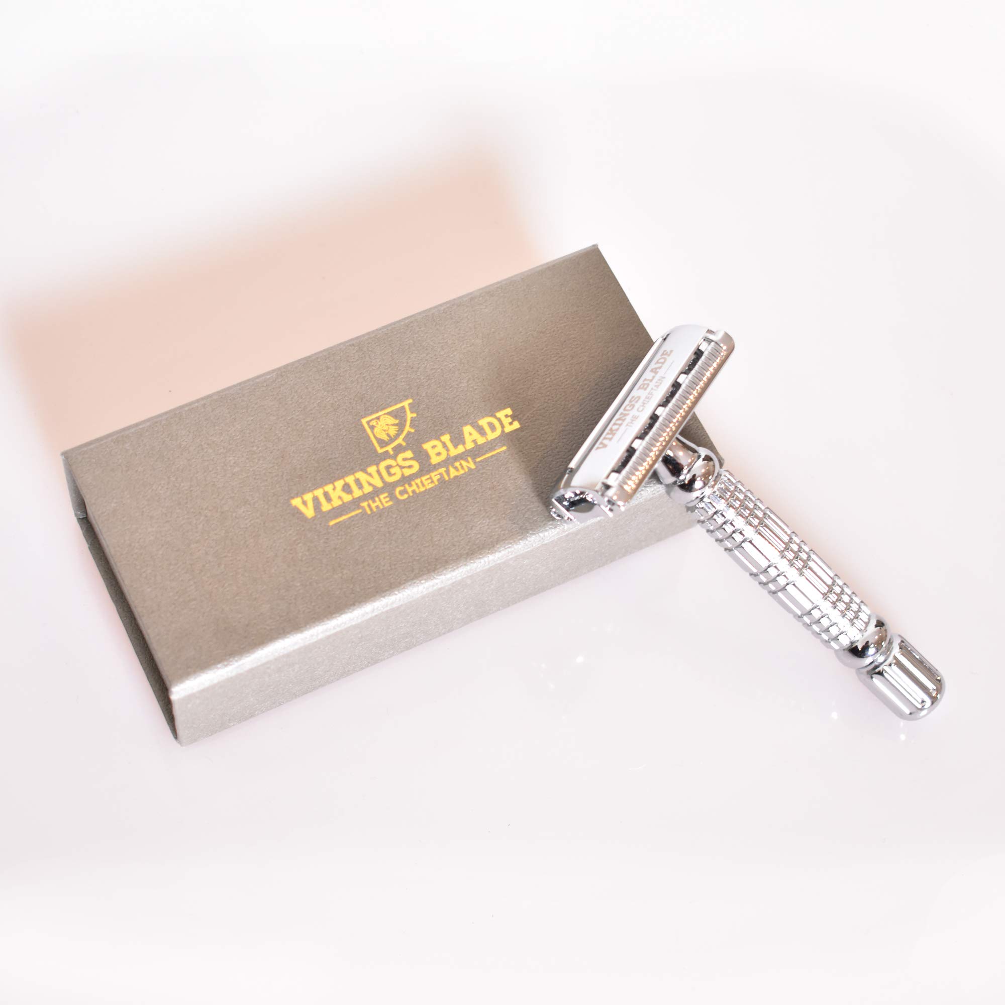 VIKINGS BLADE The Chieftain Double Edge Safety Razor (Neutrally
