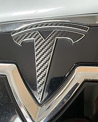 Logo Decal Wrap for Tesla Model S, Nosecone, 14-pc
