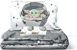 Jay Franco Star Wars The Mandalorian Curious Child Bedding Set 3pc Single view 6